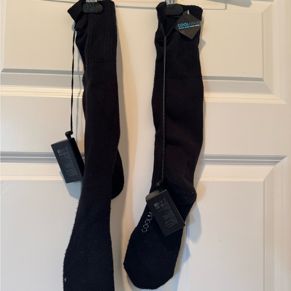 Black coolmax Socks for Men